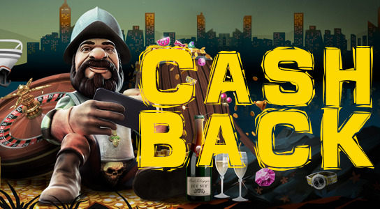 What is cashback at a casino?