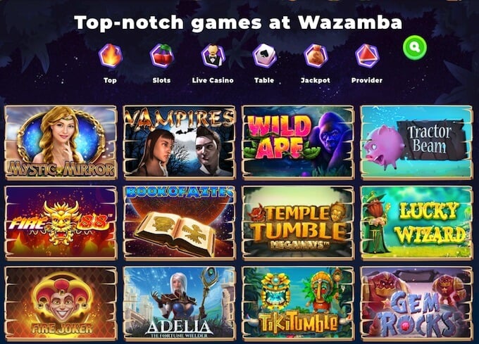 innovatives-gaming-wazamba-casino